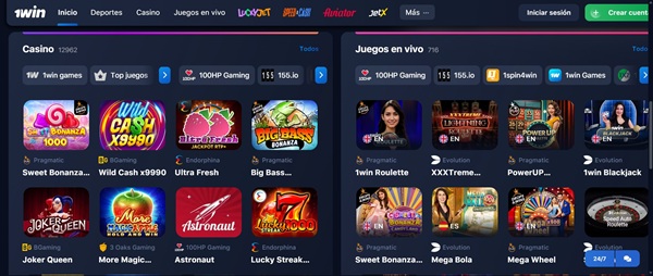 1Win casino guatemala