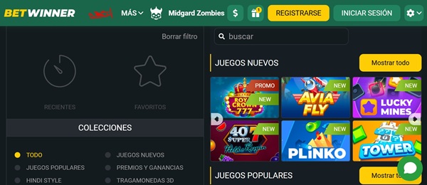 Betwinner casino Guatemala