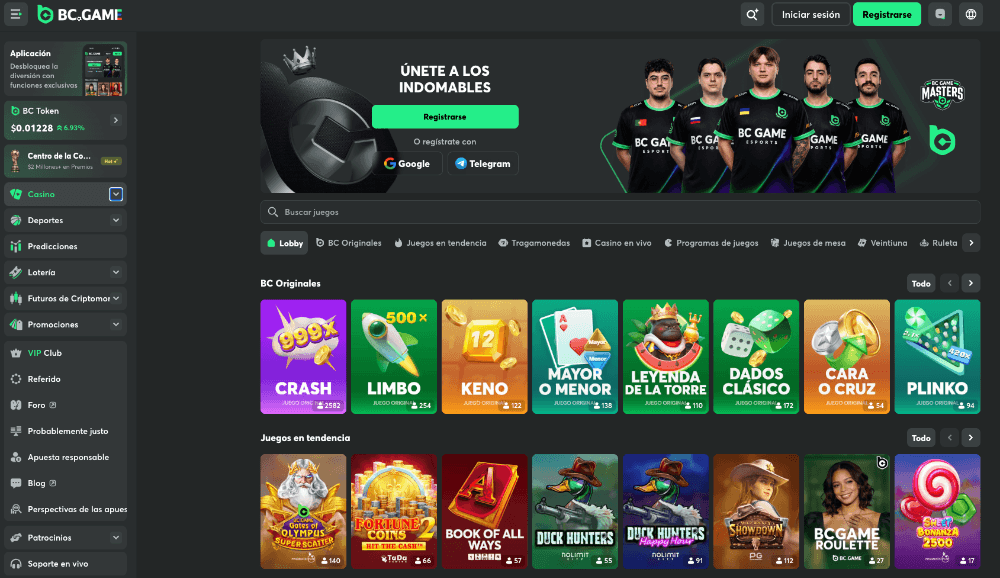 BC.Game casino Guatemala